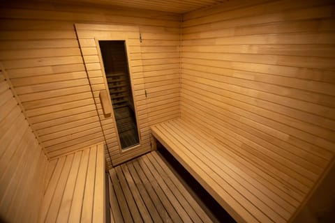 Finská sauna ve wellness centru